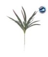 GloboStar® DRACAENA PURPLE 78294 Τεχνητό Φυτό Δράκαινα Μωβ - Μπουκέτο Διακοσμητικών Φυτών - Κλαδιών με Φύλλωμα Πράσινο - Μωβ Υ45cm